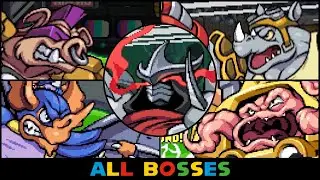 Teenage Mutant Ninja Turtles: Shredder's Revenge + DLC - All Bosses