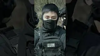 Taehyung in his black military uniform 🔥 #bts #taehyung #shorts &copy;ardkth ig