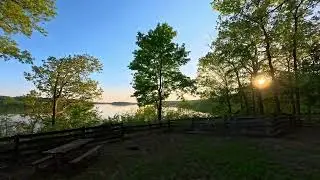 Green River Lake State Picnic Area at Sunset