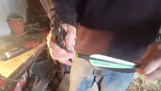Removing a Plastic Nock from a Carbon Arrow