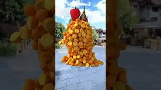 Создайте персонажей-овощей, которые могут стоять, ходить, сталкиваться и падать #shorts #youtubes...