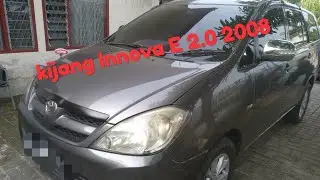 Kijang Innova E bensin (2008) MT..... ternyata begini cara instruktur belajar mengemudi bekerja.