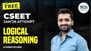 CSEET Free Logical Reasoning Online Classes | Lecture 05 | CSEET Jan 2026 | CS Vaibhav Chitlangia