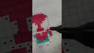 Spider-man Pixel Art | Рисунки по клеточкам #pixelart #drawing