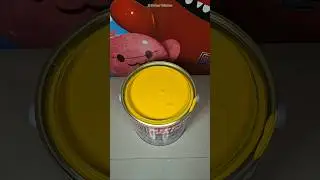 Color Mixing | Making Bright Yellow Oil Paint Color #machine #mixing #colors #paint