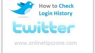 How to check Twitter Logins History