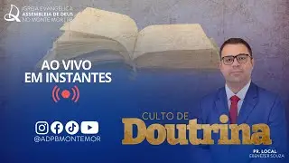 AD MONTE-MOR  CULTO DE DOUTRINA  19-12-2025
