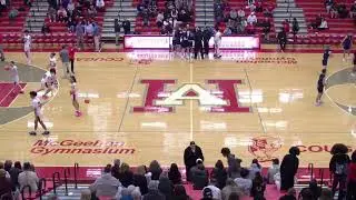 Hazleton Area Cougars vs Dallas Mountaineers Varsity Basketball