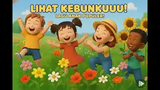 Lihat Kebunku - Lagu Anak Populer & Edukasi Mengenal Bunga | Animasi 3D Terbaru