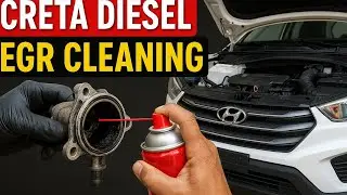 Creta Diesel Missing/Knocking FIXED  EGR Cleaning Step-by-Step