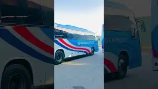 Daewoo express sleeper bus #daewoo #sleeperbus #travel #shorts #pakbusmedia #unfrezzmyaccount #bus