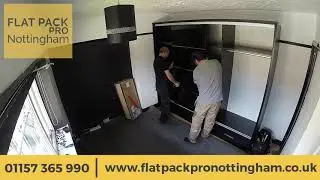 Timelapse Flat Pack Furniture Assembly in Woodthorpe, Nottingham