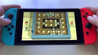 Super Bomberman R online multiplayer| Nintendo Switch V2 handheld gameplay