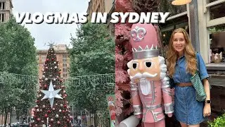 LIFE IN SYDNEY | christmas vlog, markets, skincare routine 🇦🇺🎄✨ expat in australia 2024
