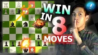 WIN IN 8 MOVES! - Stafford Gambit - TRICKY Chess Opening for Black.