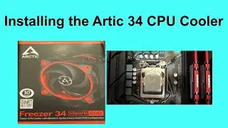 Как установить ARCTIC Freezer 34 eSports DUO