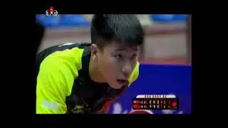 Table tennis. DPR Korea. Pyongyang Open 2016. Men's singles - final