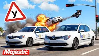 САМАЯ ПРАВИЛЬНАЯ ГОНКА по ПДД!!! ВЕСЬ СЕРВЕР В ШОКЕ!!! ГТА 5 РП | MAJESTIC RP