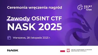 Znamy zwycięzc&oacute;w OSINT CTF NASK 2025