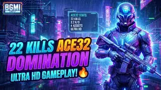 🔥 22 KILLS ACE32 DOMINATION! 3.2 K/D + 4 ASSISTS! ULTRA HD GAMEPLAY! 🔥 (Day 44)