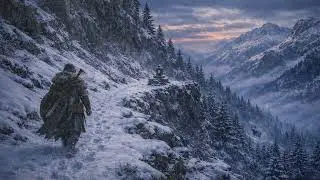 Dark Medieval RPG Ambience | Frozen Paths & Forgotten Lands (Skyrim Inspired)