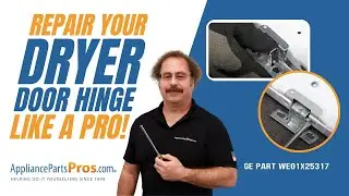 How To: GE Dryer Dryer Door Hinge WE01X25317