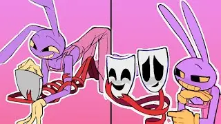 Jax x Gangle  A Perfect Pose for Pranks | The Amazing Digital Circus Comic | TADC