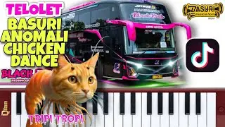 TELOLET REMIX BASURI ANOMALI TRIPI TROPI NADA CHICKEN DANCE BUS BLACK PINK JB5 TUNGGAL JAYA #bussid