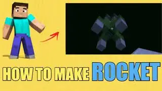 HOW TO MAKE AUTOMATIC ROCKET || MINECRAFT || MR.MINEMIC ||