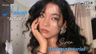 How to do siren makeup? 🌊🐚 |full tutorial | step by step | douyin inspired | product review | 