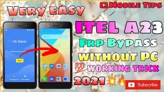 itel a23 Frp Bypass without PC/ Itel a23 google account remove / itel a23 Frp remove by Mobile Tips