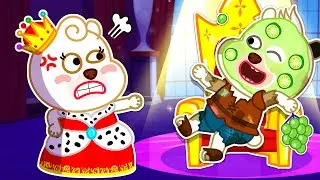 Bearee Fun & Learn | Bearee Became King After Bonnie Cheated | Pets Cartoon for Kids
