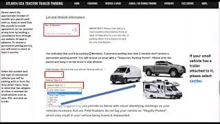 StoreMyTruck Monthly Parking Tutorial Video