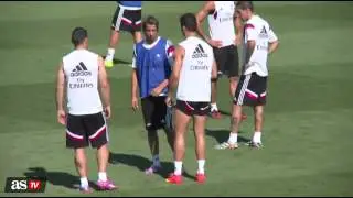 Cristiano Ronaldo -Training Session with Real Madrid 6/08/2014