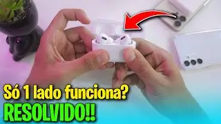 Fone Bluetooth INPODS 13 s&oacute; FUNCIONA 1 LADO? RESOLVIDO ✅
