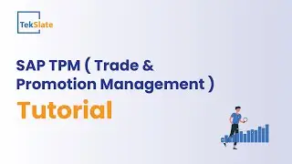 SAP TPM Tutorial | SAP Trade and Promotion Management | SAP TPM Demo | TekSlate