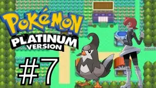 Pokemon platinum #7  Fight against Comander Mars and evolving Staralili to Staravia