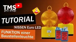 💡 So funktioniert die klassische Baustellenleuchte NISSEN Euro LED | Absperrshop.de