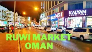 Road Trip / Big Commercial Hub in Muscat Ruwi Market /Muscat Oman /Malayalm Travel Vloger