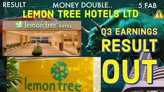 Lemon Tree Hotels Q3 Result Out Now share result share market, analysis #zeebusiness #anilsinghvi