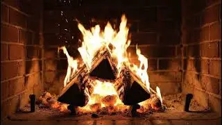 9 Hours of Cozy Fire Sounds & Crackling Fireplace 🔥  | Relax, Sleep, Study, Chill