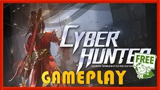 CYBER HUNTER - GAMEPLAY / REVIEW - FREE STEAM GAME 🤑