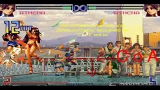 COMBOS FÁCILES Athena Paso a Paso Kof 2002 Magic Plus 2 -Parte 1-