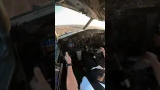 Cockpit Camera Landing Video #Shorts
