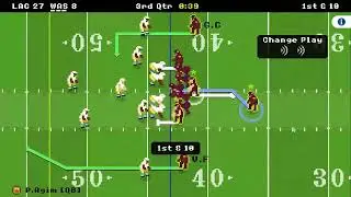 Playing retro bowl on extreme mode.