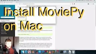 Install Python and MoviePy on Mac