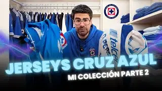 👕 ¡JERSEYS HISTÓRICOS! Mi colección de camisetas de Cruz Azul | Parte 2