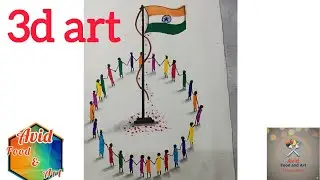 3d circle drawing Avid Food & Art  is live