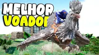 DOMEI O MELHOR VOADOR DO MOD COM O VITOR!! A GALINHA INSANA!!   ARK ABYSS #31