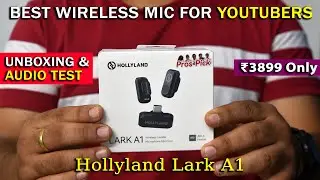 Hollyland Lark A1 Microphone Unboxing & Audio Test #wirelessmicrophone #hollyland #larka1